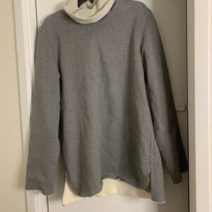 Aimee Leone Dore heavy size large women’s sweater outdoor cozy winter lounge